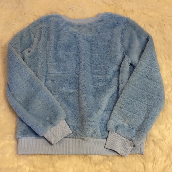 Almost Famous fluffy blue sweater - Picture 5 of 8